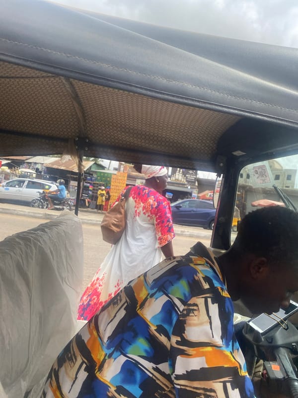 Daily street commerce captured in Ablekuma, Ghana