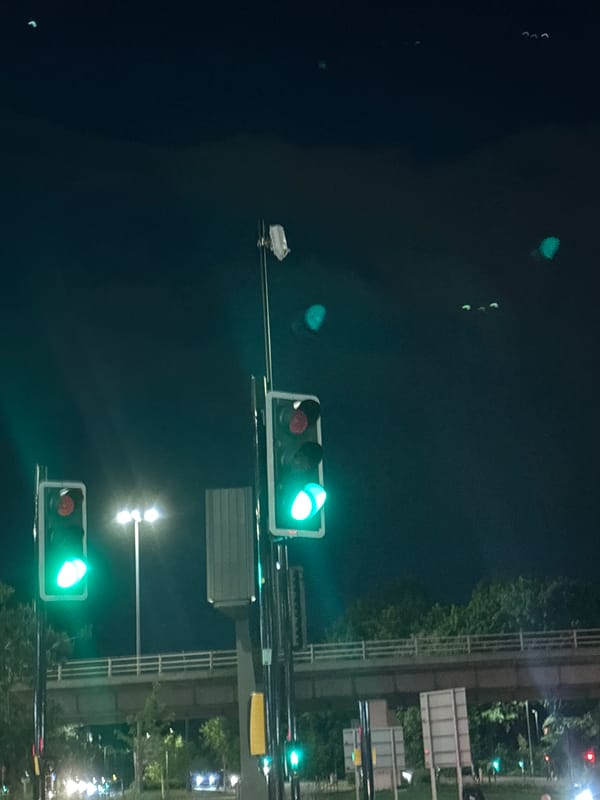 Manchester nighttime urban scenes captured across city center