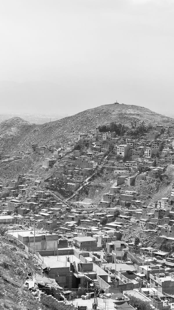 Aerial views capture Jacobo Hunter's urban-rural landscape