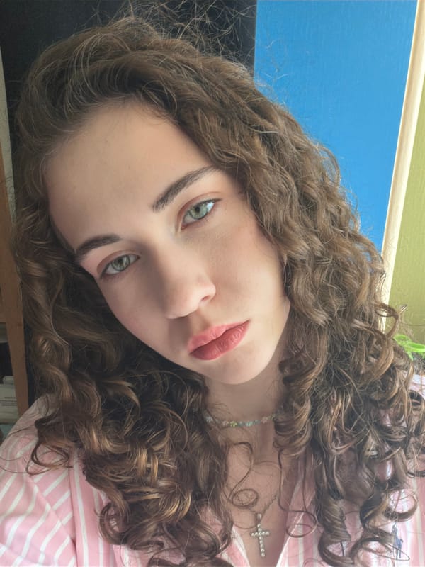 Series of selfies in a pink striped shirt, Zavodoukovsk
