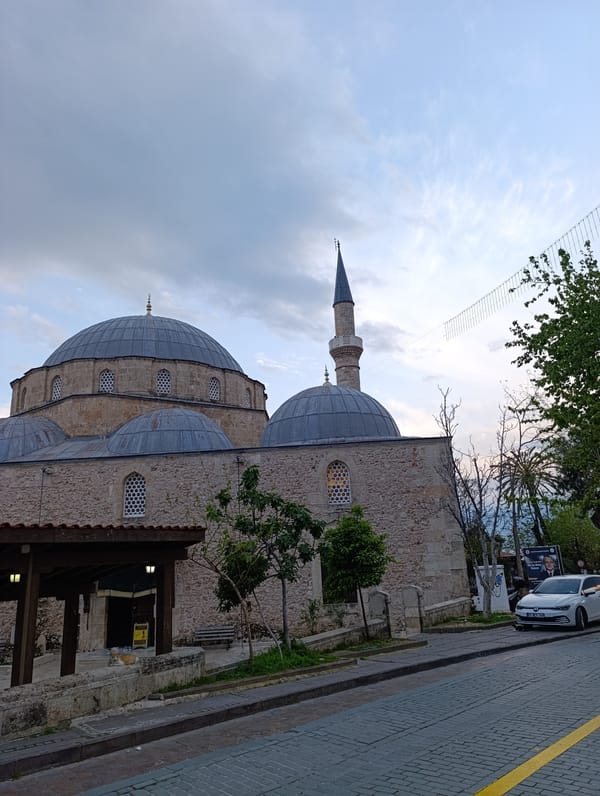 Afternoon street life documented across central Antalya, Turkey