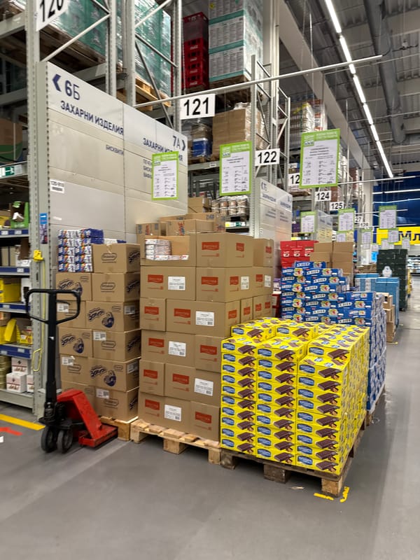 Customer documents Metro store visit in Stara Zagora, Bulgaria