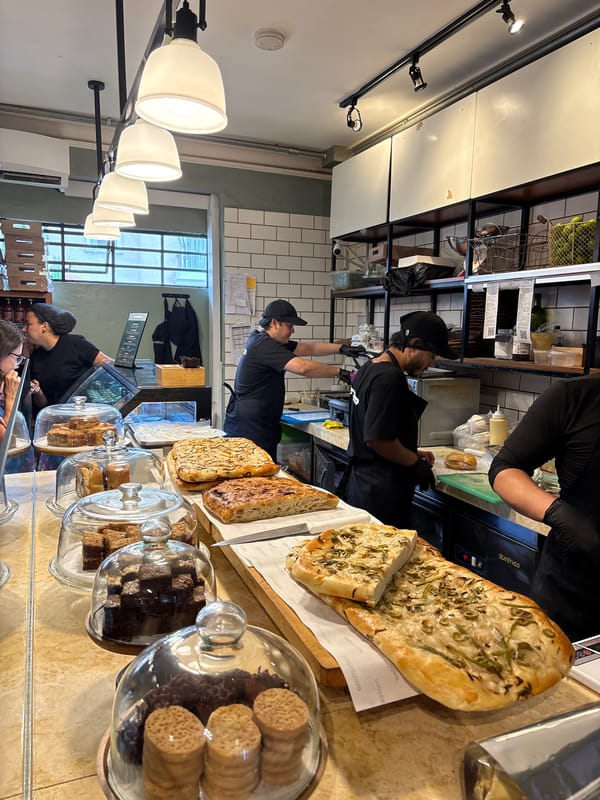Specialty food store operations captured in Miraflores, Peru