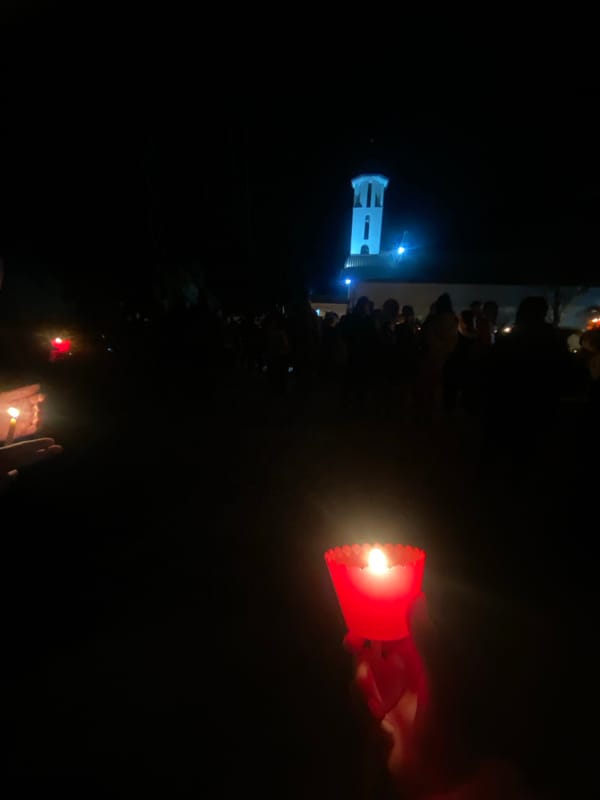 Evening candlelight gathering observed in Blagoevgrad, Bulgaria