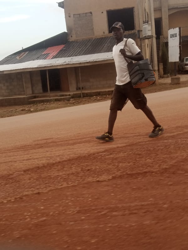 Everyday movement and street life on dusty outdoor terrain