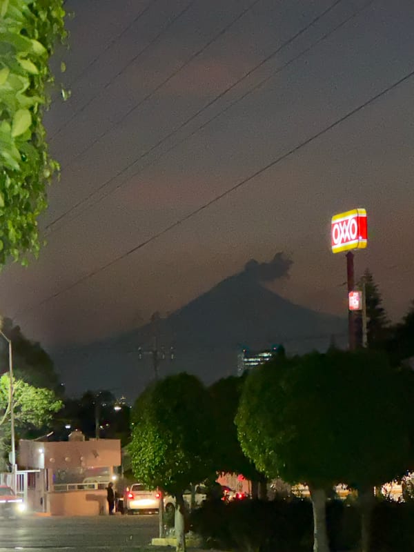 Late night street scenes documented across Puebla, Mexico