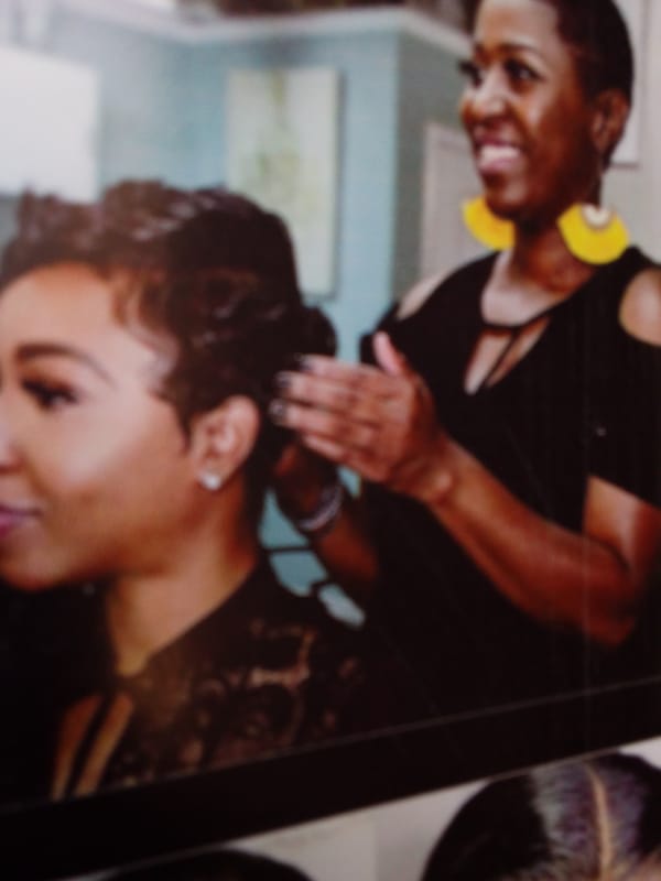 Women photographed in casual portraits in Aba, Nigeria