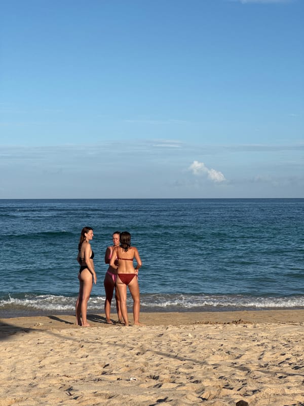 Beach day captured at Kuta Selatan Indonesia morning scene