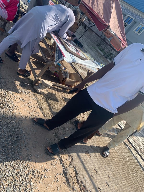 Everyday street scenes across Jalingo, Nigeria, midday