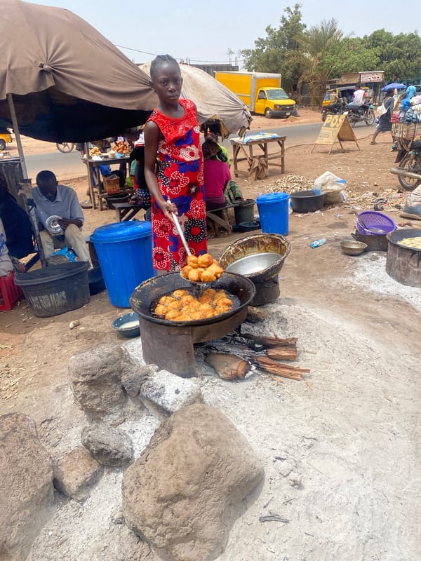 Daily life scenes captured in Rido, Nigeria community