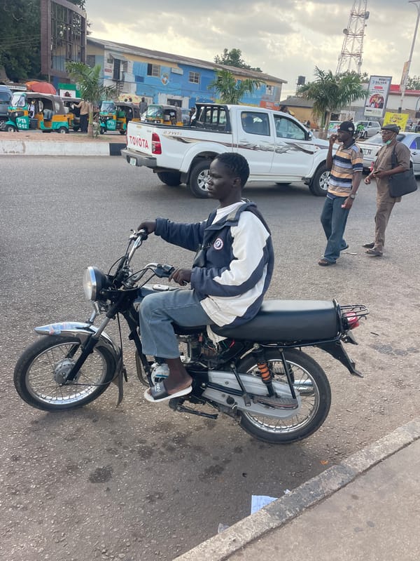 Everyday street life across two Jos-area neighborhoods