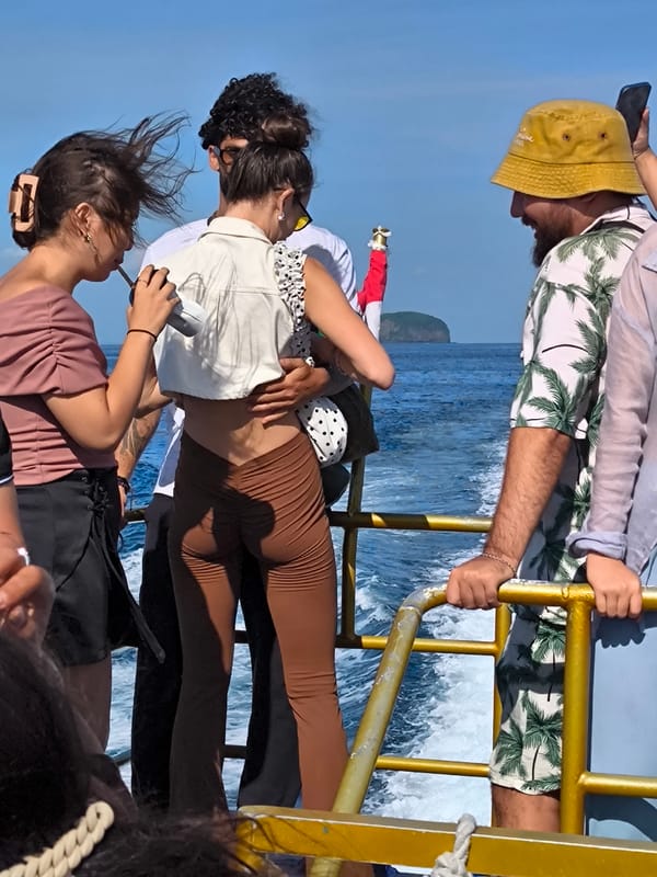 Tour boat passengers spotted off Indonesian coast