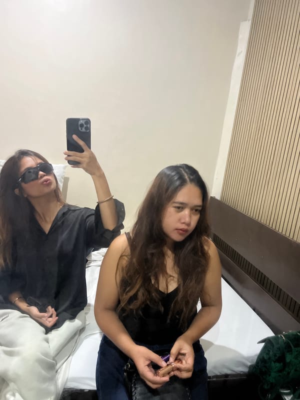 Young tourists document casual moments across Samal, Philippines