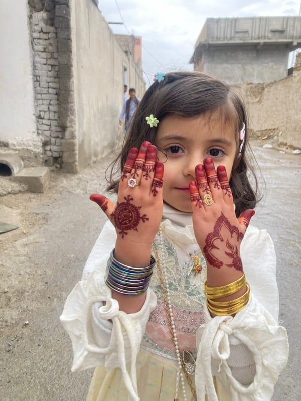 Eid celebrations documented in early morning hours in Quetta