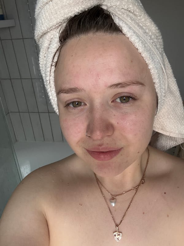 Morning bathroom routine captured in Izhevsk selfie session