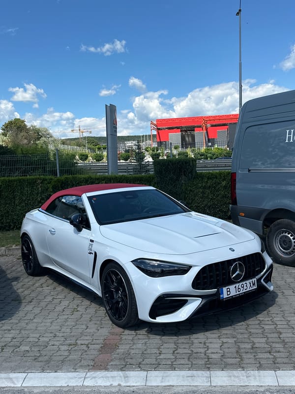 Luxury Mercedes vehicles spotted parked in Varna, Bulgaria
