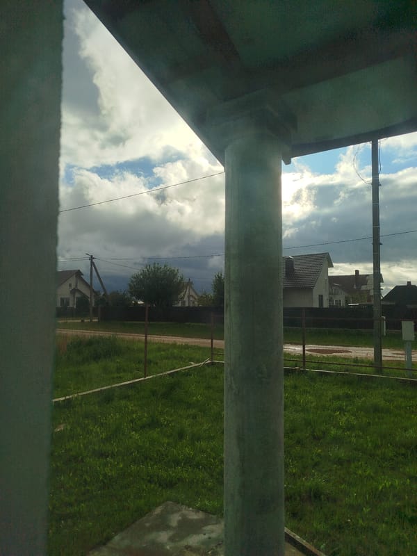 Rainy-day snapshots from a rural Belarusian home