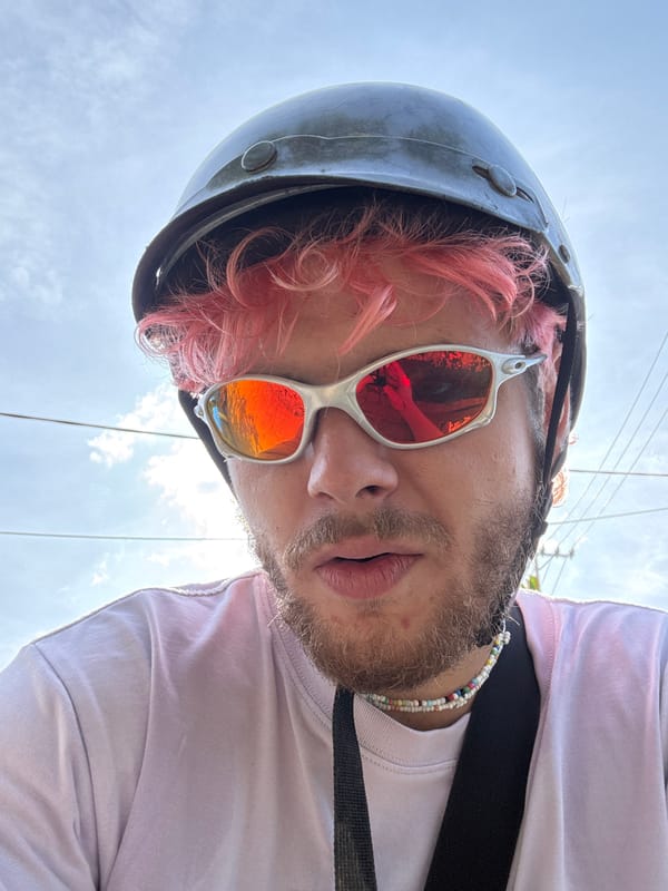 Pink-haired motorcyclist spotted in multiple Đà Nẵng locations