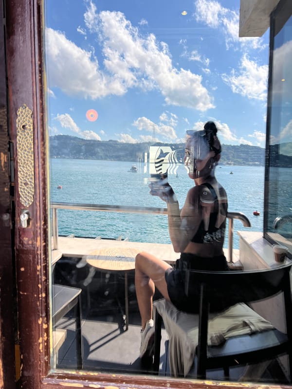 Lazy summer morning on the Bosphorus, Beşiktaş
