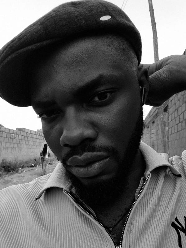 Portrait session captured in Jos, Nigeria roadside setting
