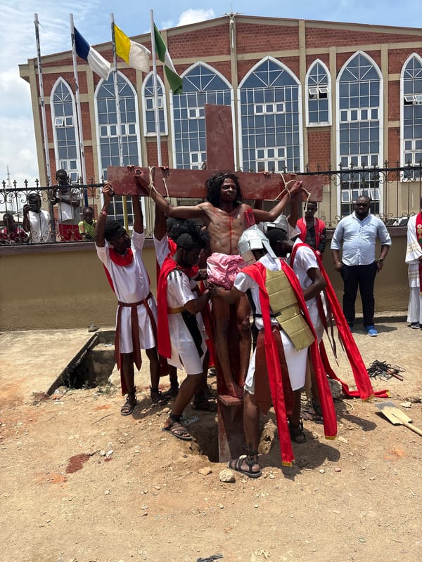 Easter Passion Play Performed in Ikeja, Nigeria