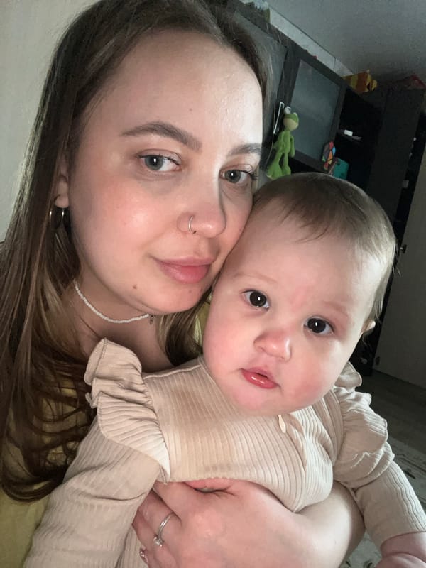 Domestic family moments captured in Novopokrovskaya home setting