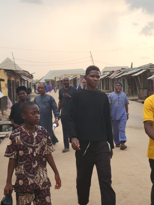 Daily market life documented across Abuja neighborhoods