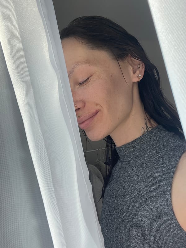 Intimate portrait captured of resting woman in Izhevsk