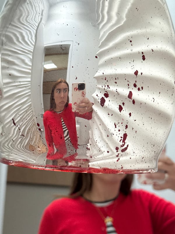 Woman takes mirror selfie in Whistler