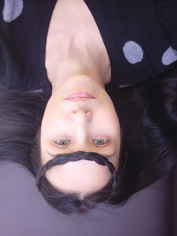 Woman photographed in portrait session in Izhevsk, Russia