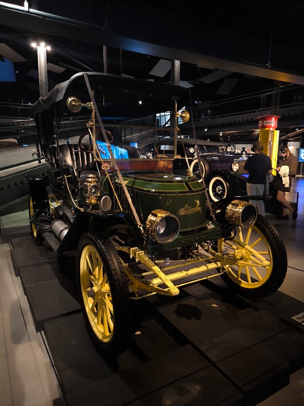 Vintage cars displayed at Riga museum exhibition