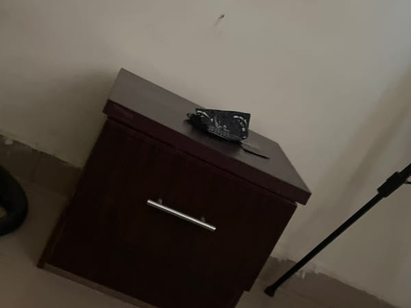 Interior furnishings documented in Howayi, Nigeria residence