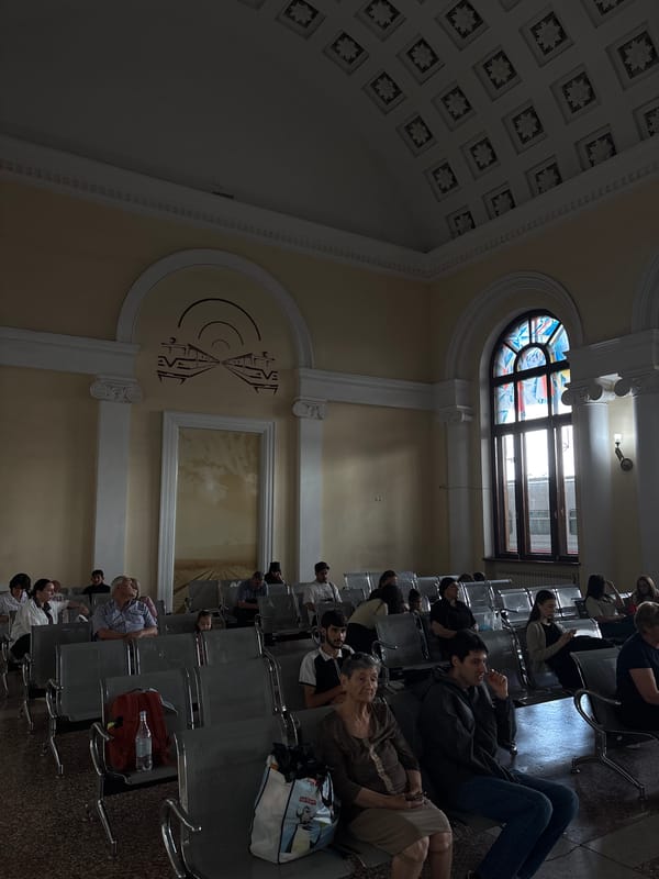 Architectural tour of Yerevan Railway Station and surroundings