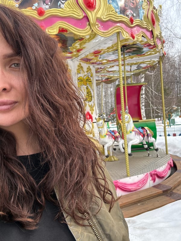 Winter park visits documented in Chaikovsky, Russia