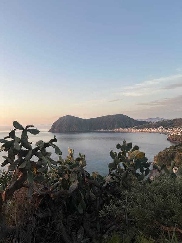 Dawn landscapes captured on Italian island of Lipari
