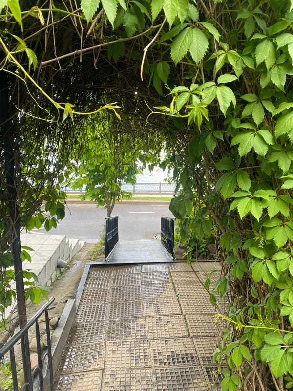 Casual afternoon scenes documented across Volga River towns