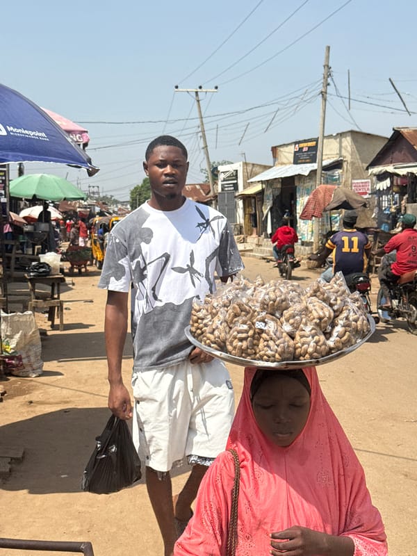 Morning market life documented across Abuja neighborhoods