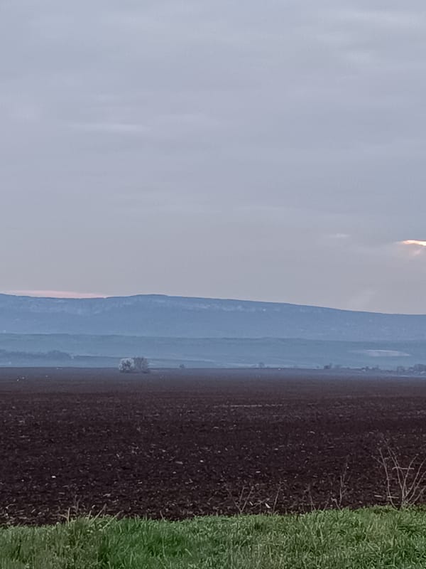 Spring agricultural scenes captured across rural Bulgarian countryside