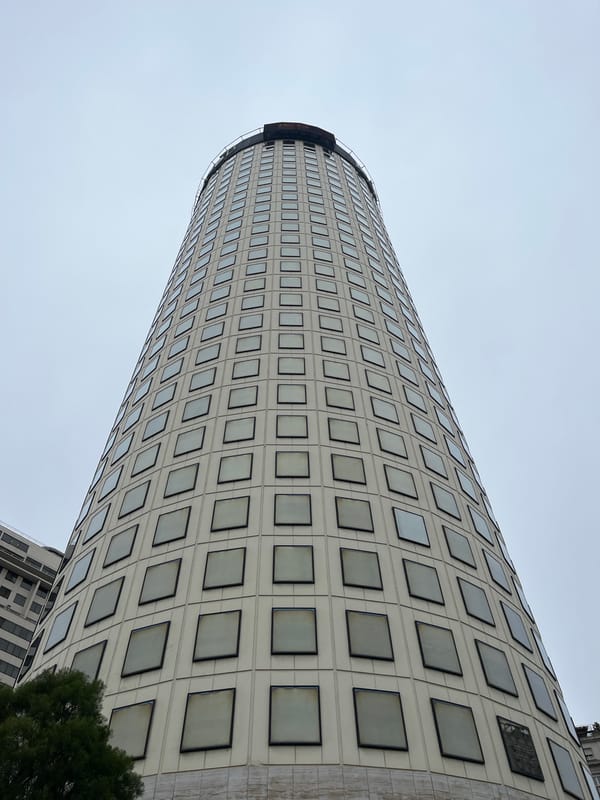 Four Seasons Hotel photographed from street in Buenos Aires