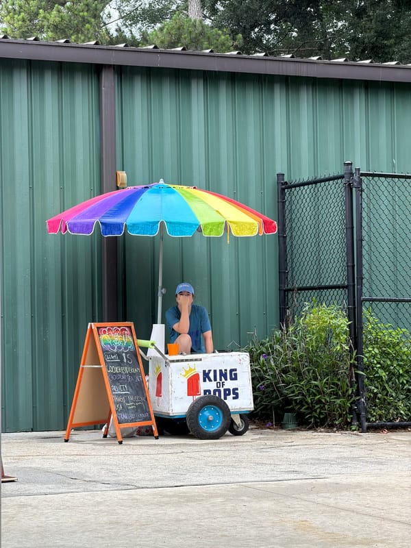 Vendor stall and swimming facility documented in Chamblee
