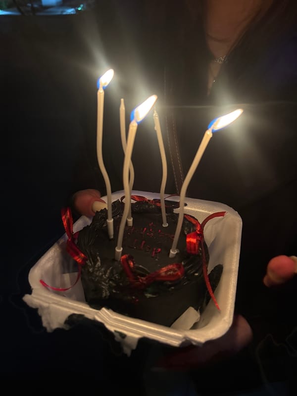 Evening stroll through Gyumri culminates in birthday cake celebration