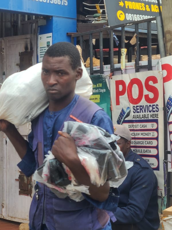 Market life and a zoo visit on a hazy Jos morning