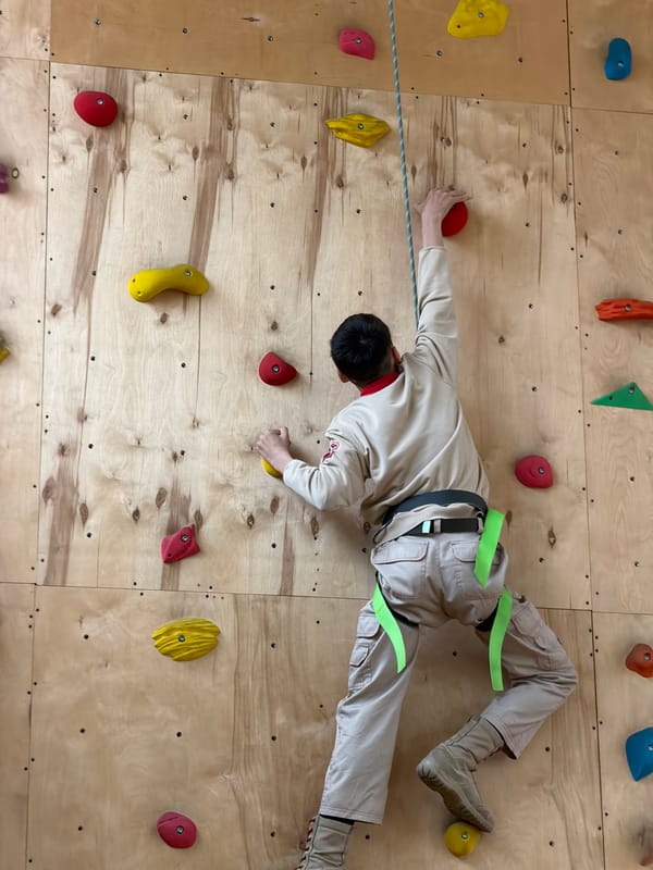 Indoor rock climbing session draws multiple participants in Izhevsk