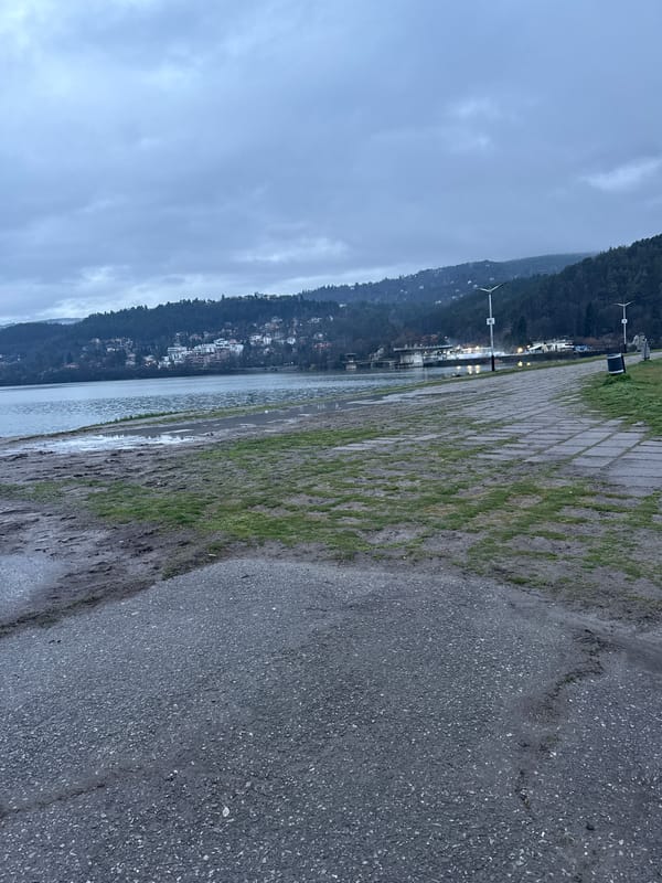 Morning recovery tracking documented at Bulgarian waterfront location