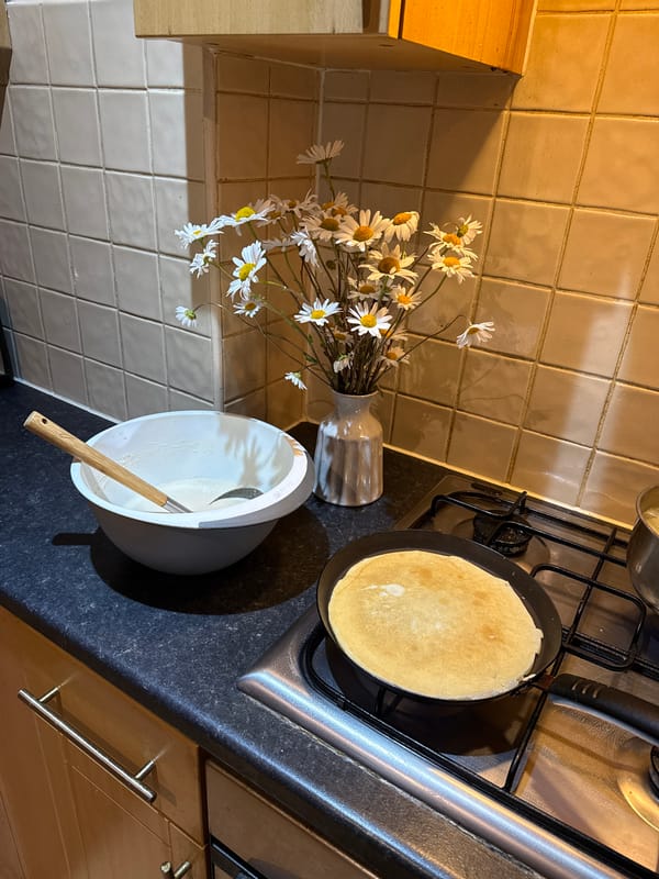 Kitchen cooking scene documented in Great Yarmouth