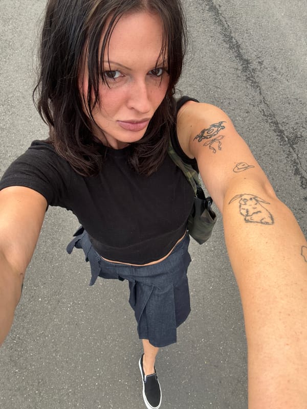 Walking on wet pavement in Tonbridge and Malling, June morning