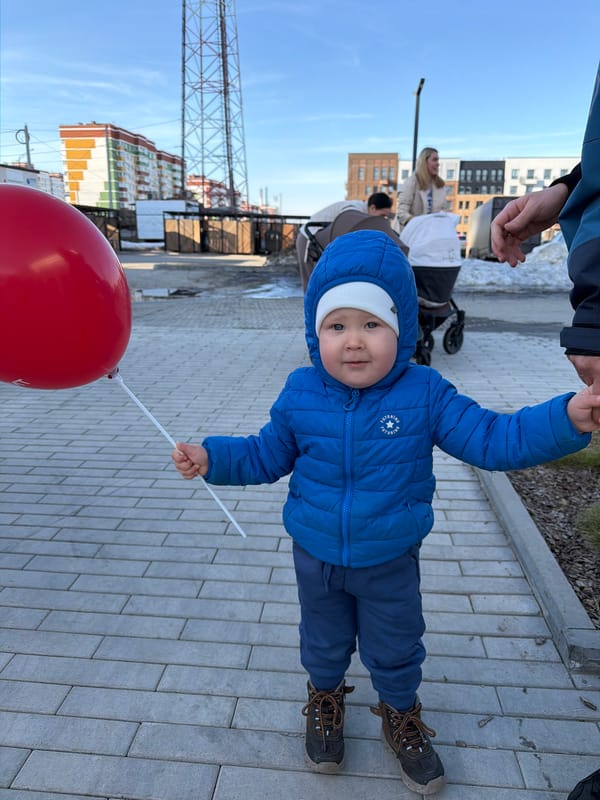 Family outing with mascot entertainment in Pervomaysky, Russia