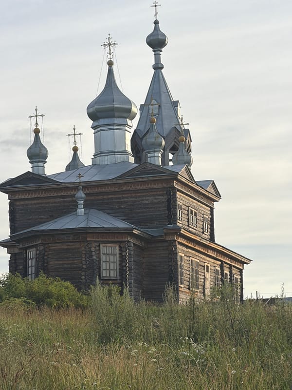 Exploring Cherdyn's churches, river views, and historic architecture