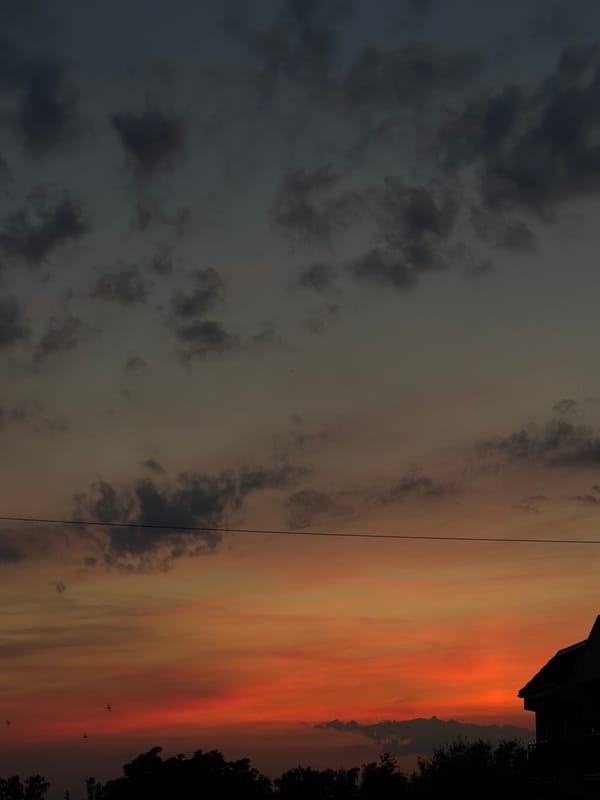 Sunset over Gorzów Wielkopolski, shot from multiple angles