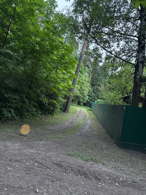 Evening walk documented through suburban Balashikha neighborhoods